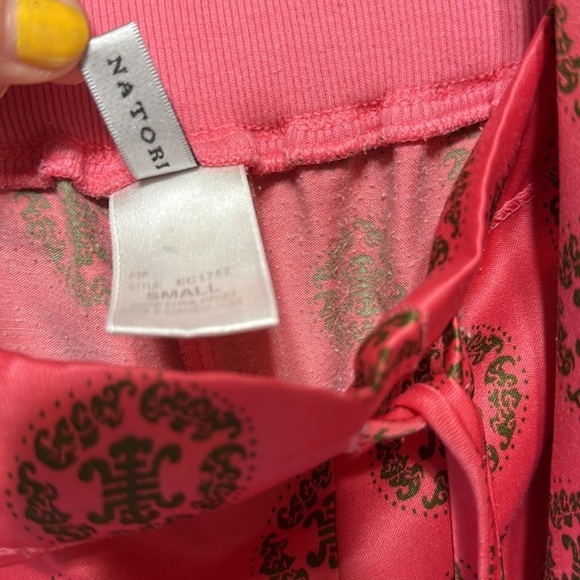 Josie Natori Fuchsia Print Pajama Set - Picture 4 of 10